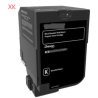 Black compatible para Lexmark CS632/CX635-20K