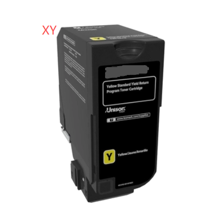 Yellow compatible para Lexmark CS632/CX635-11.7K