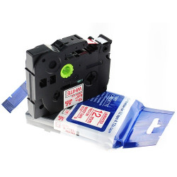 Laminato Negro-amaril 12mmX8m Brother label#TZ-S631/TZe-S631