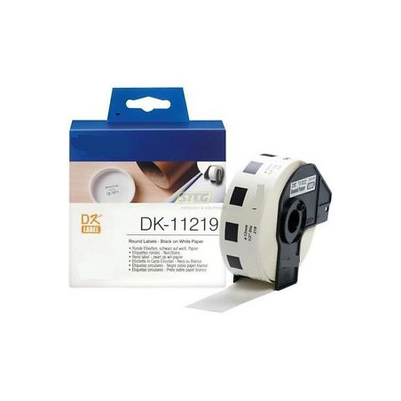 Blanco 12mm 1200psc para Brother P-Touch QL1000 1050 1060