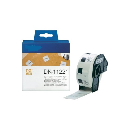 Blanco23mmX23mm 1000psc paraBrother P-Touch QL1000 1050 1060