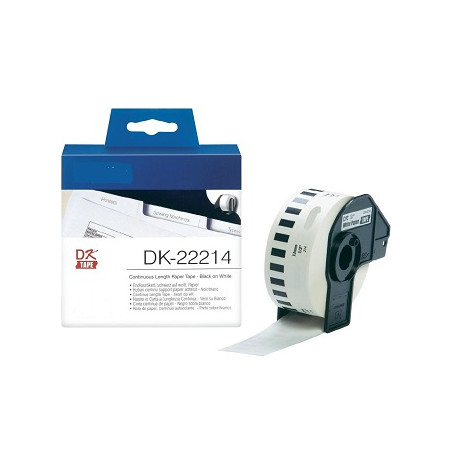 Blanco 12mmX30.48m  para Brother P-Touch QL1000 1050 1060