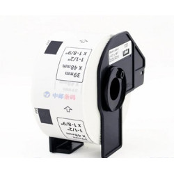 White 39mmX48m Compa Brother P-Touch QL500