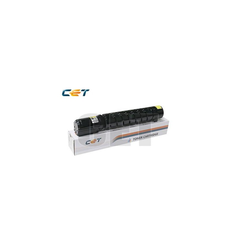 CET Yellow Canon C-EXV55 CPP Toner Cartridge-18K #2185C002AA