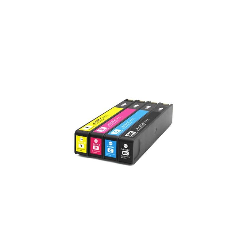 INKJET INKPRO REMANUFACTURADO (EU) HP N913 NEGRO VB.T 3.500 PAG PREMIUM