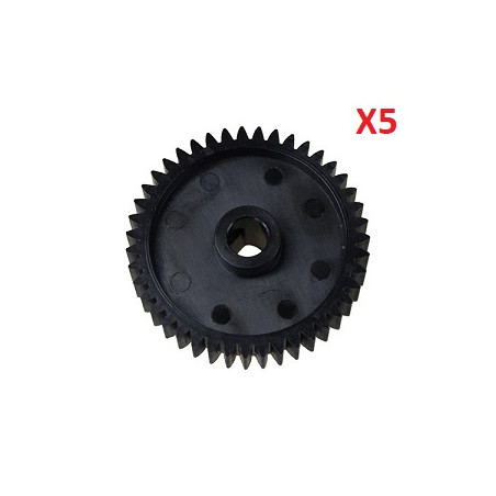 5xLower Roller Gear 43T Lexmark MX MS 710