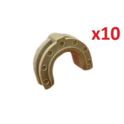 10xLower Roller Bushing Right HP 4000