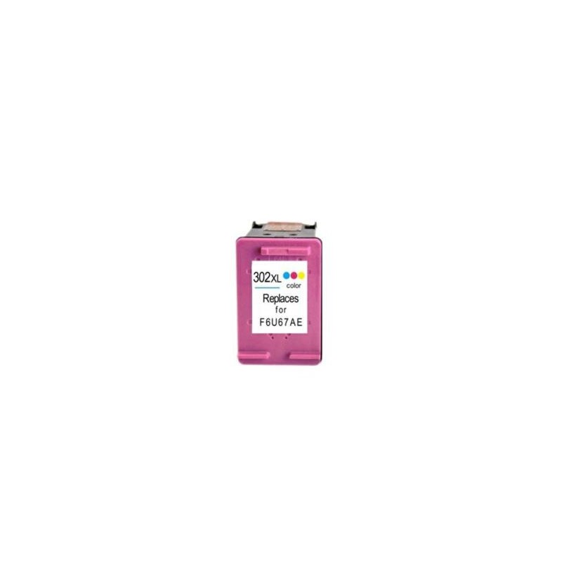 INKJET INKPRO REMANUFACTURADO (EU) HP N302 XL COLOR 18ml/420 PAG (MUESTRA EL NIVEL DE TINTA)