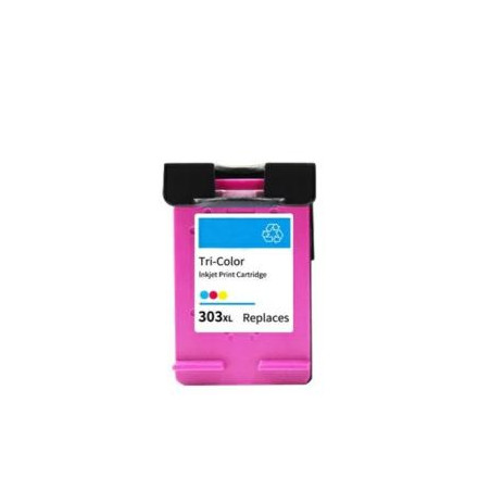 INKJET INKPRO REMANUFACTURADO (EU) HP N303 XL COLOR 18ml/440 PAG (MUESTRA EL NIVEL DE TINTA)