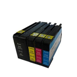 INKJET INKPRO HP N711XL V5 NEGRO 2.300 PAG (CZ133A) PREMIUM