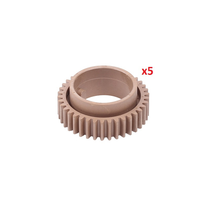 5xUpper Roller Gear 38T Aficio 1515