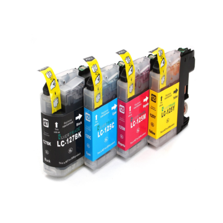 INKJET INKPRO BROTHER LC125XL V.3 AMARILLO 1.200 PAG PREMIUM