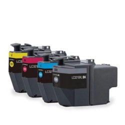 INKJET INKPRO BROTHER LC3213XL/LC3211 AMARILLO 400 PAG  PREMIUM V.4