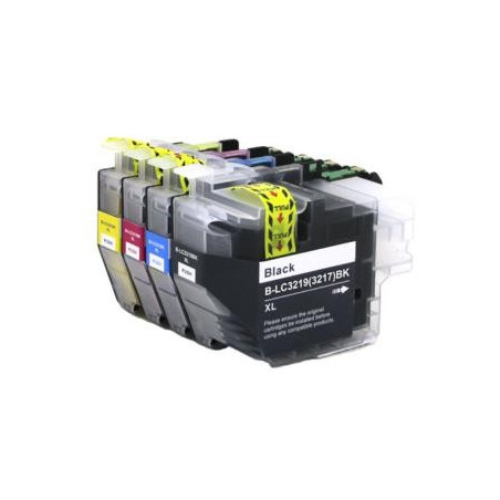 INKJET INKPRO BROTHER LC3219XL NEGRO 3.000 PAG PREMIUM V.4