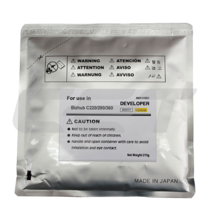 CET Konica Minolta DV311Y Developer #A0XV08D