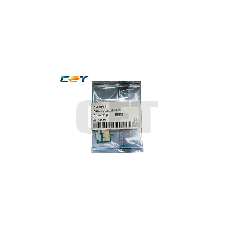 CET Drum Chip Black Konica Minolta Bizhub C220