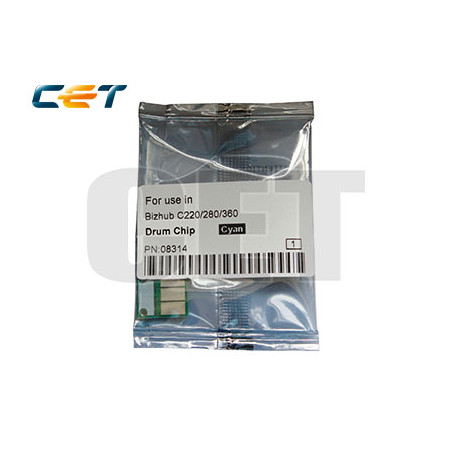 CET Drum Chip CMY Konica Minolta Bizhub C220