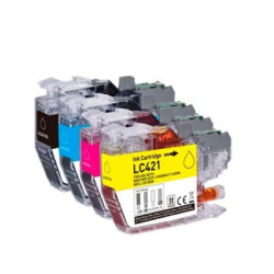 INKJET INKPRO BROTHER LC421 NEGRO 200 PAG PREMIUM