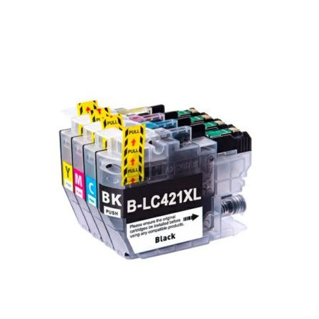 INKJET INKPRO BROTHER LC421XL NEGRO 500 PAG PREMIUM