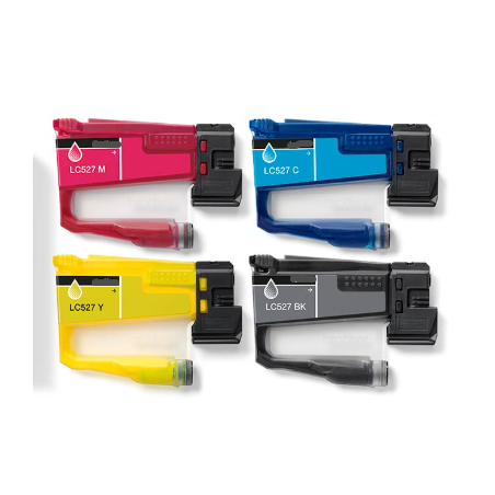 Yellow Compatible Brother MFC-J4350DW/J4550DW-0.9K#LC527Y