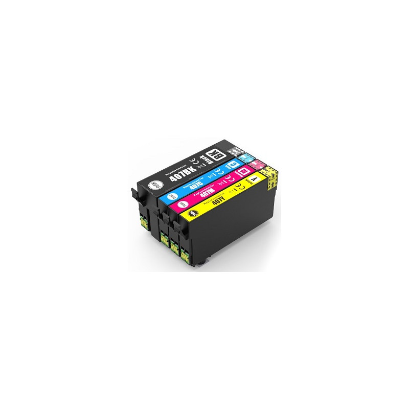 Cyan compatible Epson WF-4745 Series-1.9K#C13T07U240