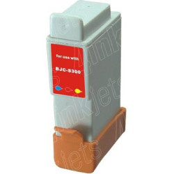 Compatible  BJC 2000/2010/i250/i350-Negro #BCI-21C/BCI-24C