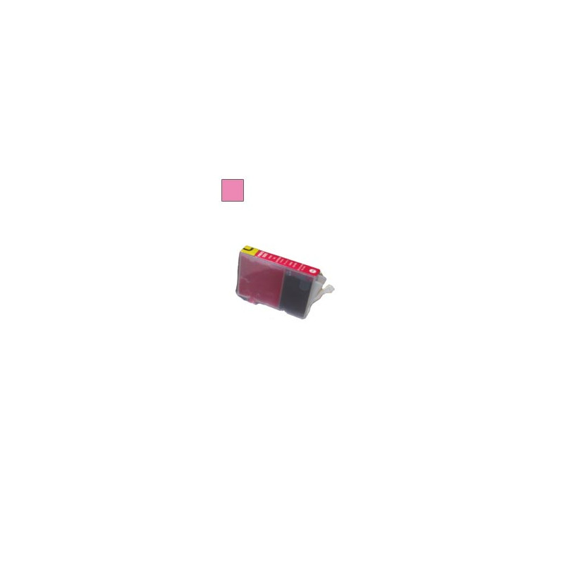 13ML Con chip compatible para canon serie cli-8 foto magenta