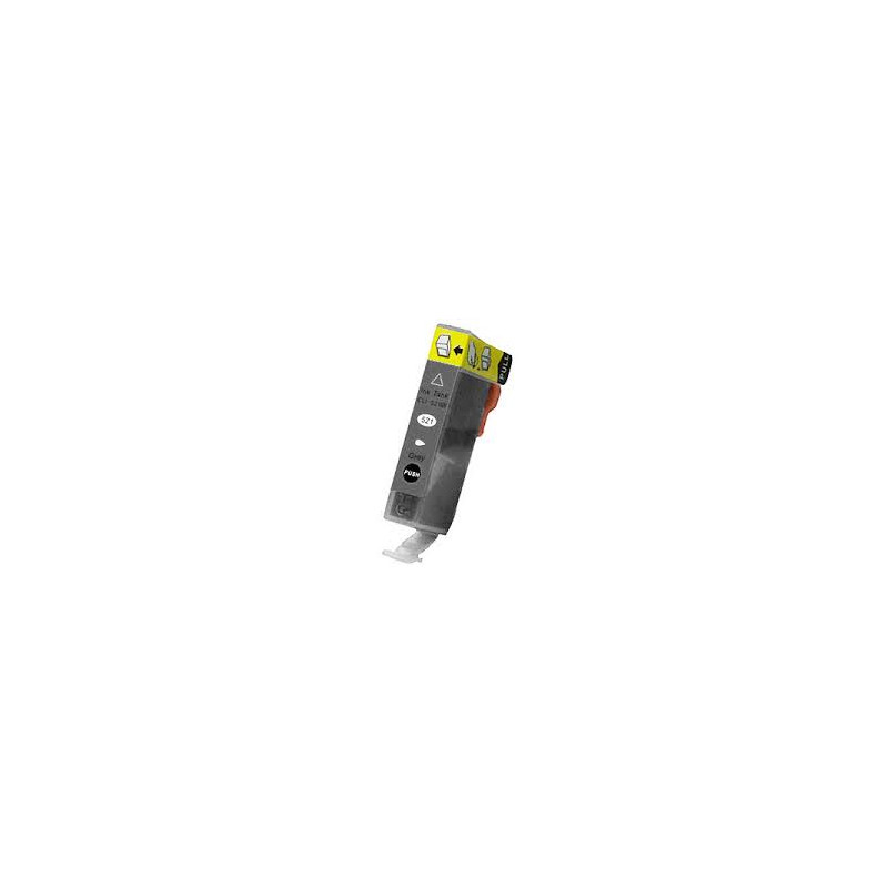 Gris 10ml con chip para Canon Ip3600/IP4600/MP540/MP620/630