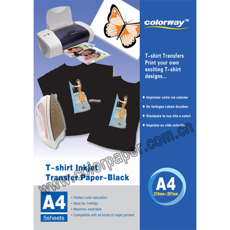 Dark T-shirt transfer paper