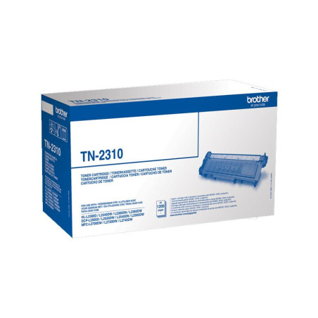 TONER ORIGINAL (TN2310) PARA IMPRESORAS BROTHER - 1.200pag - Negro C03BR0011