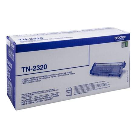 TONER ORIGINAL (TN2320) PARA IMPRESORAS BROTHER - 2.600pag - Negro C03BR0012