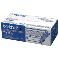 TONER ORIGINAL (TN2000) PARA IMPRESORAS BROTHER - 2.500pag - Negro C03BR0015