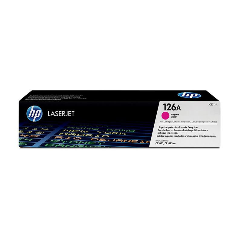 TONER ORIGINAL (CE313A) PARA IMPRESORAS HP - 1.000pag - Magenta C03HP0042