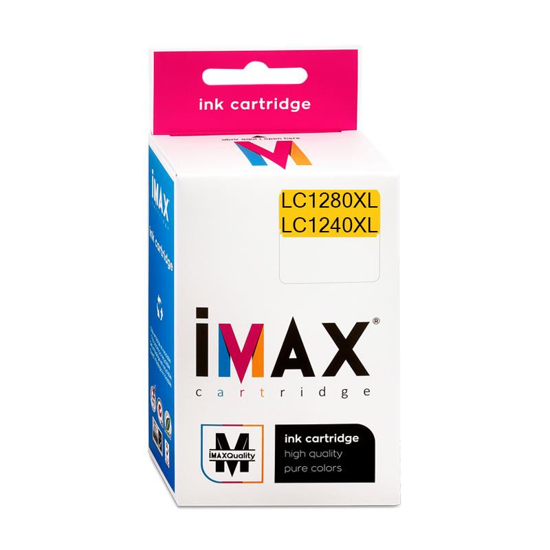 CARTUCHO IMAX® (LC1280XL / LC1240XL YL) PARA IMPRESORAS BR - 16ml - Amarillo C04BR0036