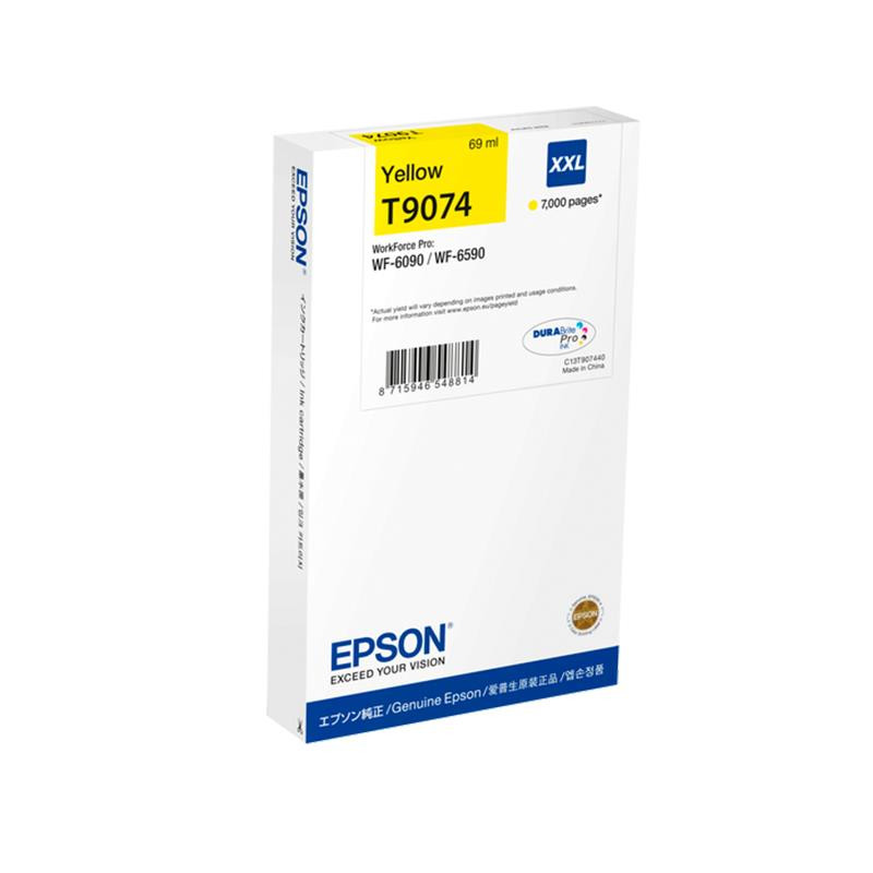 CARTUCHO ORIGINAL (C13T907440) PARA IMPRESORAS EPSON - 7.000pag - Amarillo C08EP0161