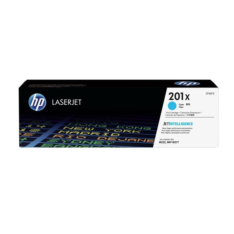 TONER ORIGINAL (CF401X N201X) PARA IMPRESORAS HP - 2.300pag - Cyan C03HP0058
