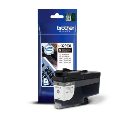 CARTUCHO ORIGINAL (LC3239XLBK) PARA IMPRESORAS BROTHER - 6.000pag - Negro C08BR0077