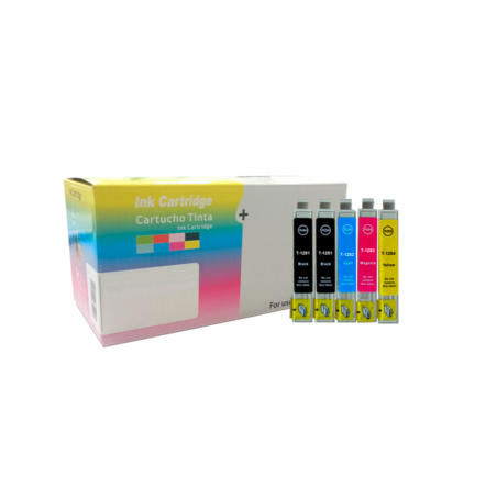 PACK INKJET INKPRO EPSON T1285 PREMIUM - 2BK + 1C + 1M + 1Y