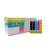 PACK INKJET INKPRO EPSON T1285 PREMIUM - 2BK + 1C + 1M + 1Y