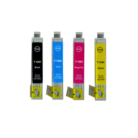 INKJET INKPRO EPSON T1291 NEGRO 385 PAG PREMIUM