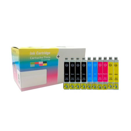 PACK INKJET INKPRO EPSON T16XL PREMIUM V.2 - 4BK + 2C + 2M + 2Y