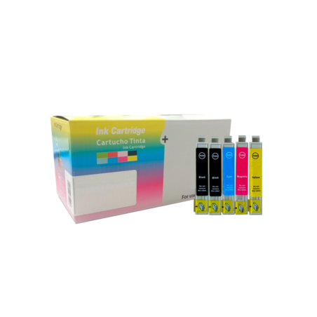 PACK INKJET INKPRO EPSON T16XL PREMIUM V.2 - 2BK + 1C + 1M + 1Y