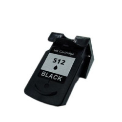 INKJET ALTERNATIVO REMANUFACTURADO (EU) CANON PG512 NEGRO 440 PAG 14ml (MARCA EL NIVEL DE TINTA)