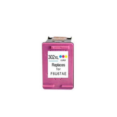 INKJET DAYMA REMANUFACTURADO (EU) HP N302 XL COLOR 18ml/420 PAG (MUESTRA EL NIVEL DE TINTA)