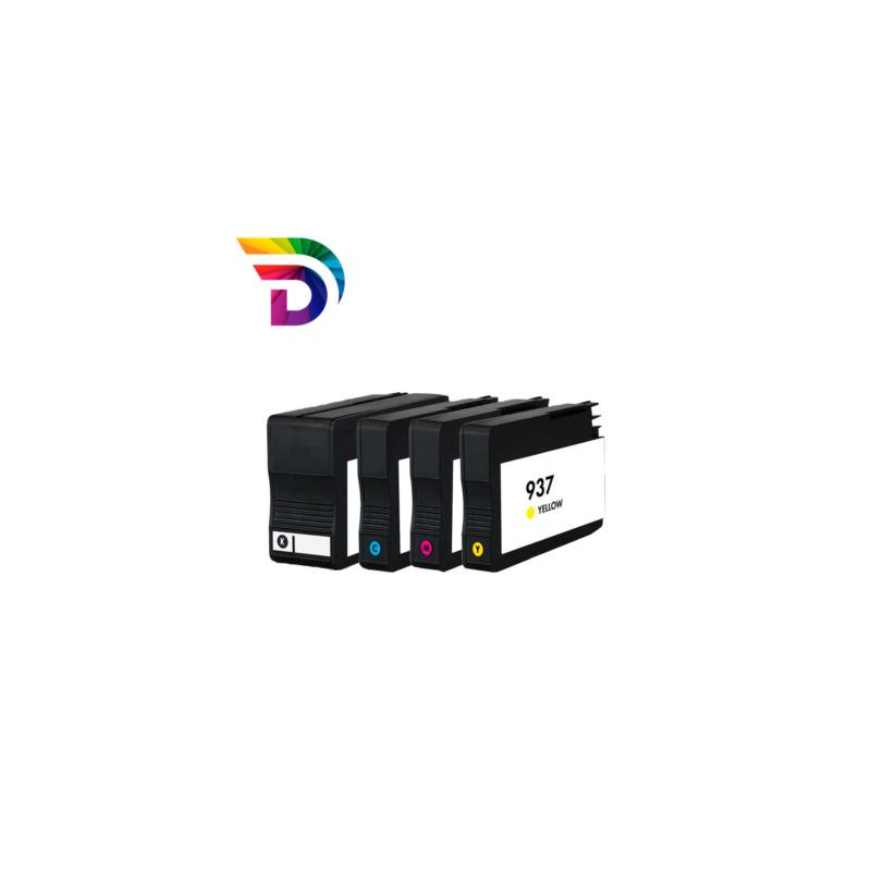 INKJET DAYMA HP N937e XL AMARILLO 1650 PAGINAS REMANUFACTURADO