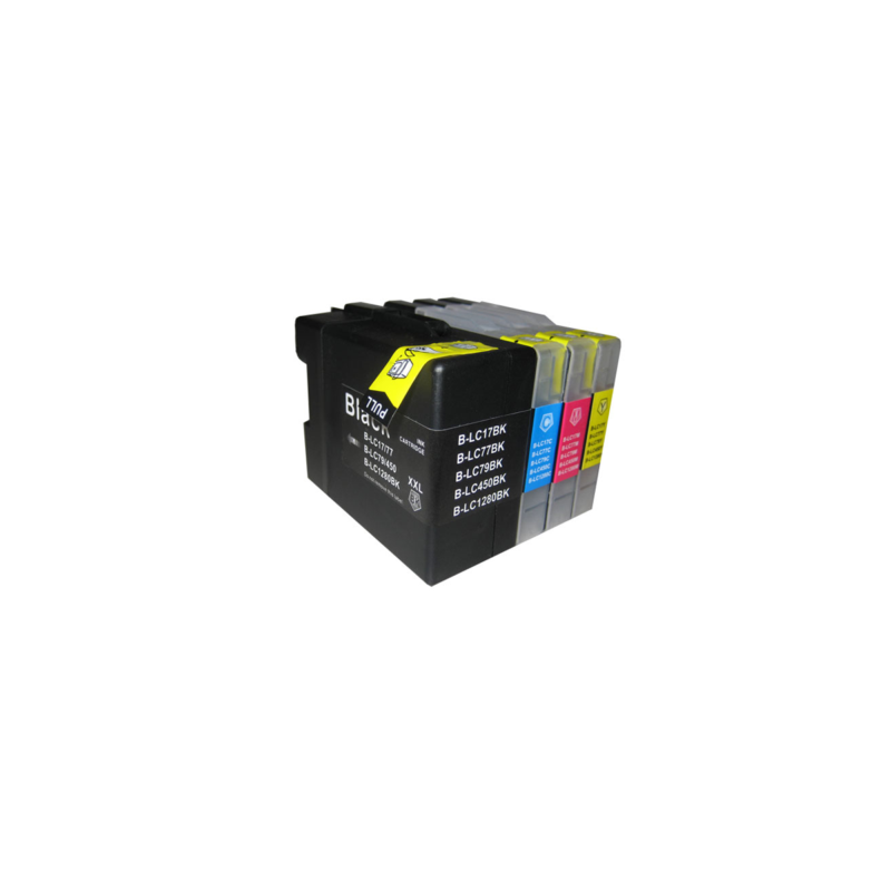 INKJET DAYMA BROTHER LC1280XXBK NEGRO 2.400 PAG PREMIUM