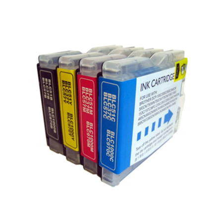 INKJET DAYMA BROTHER LC970XL/1000XL AMARILLO 300 PAGl PREMIUM