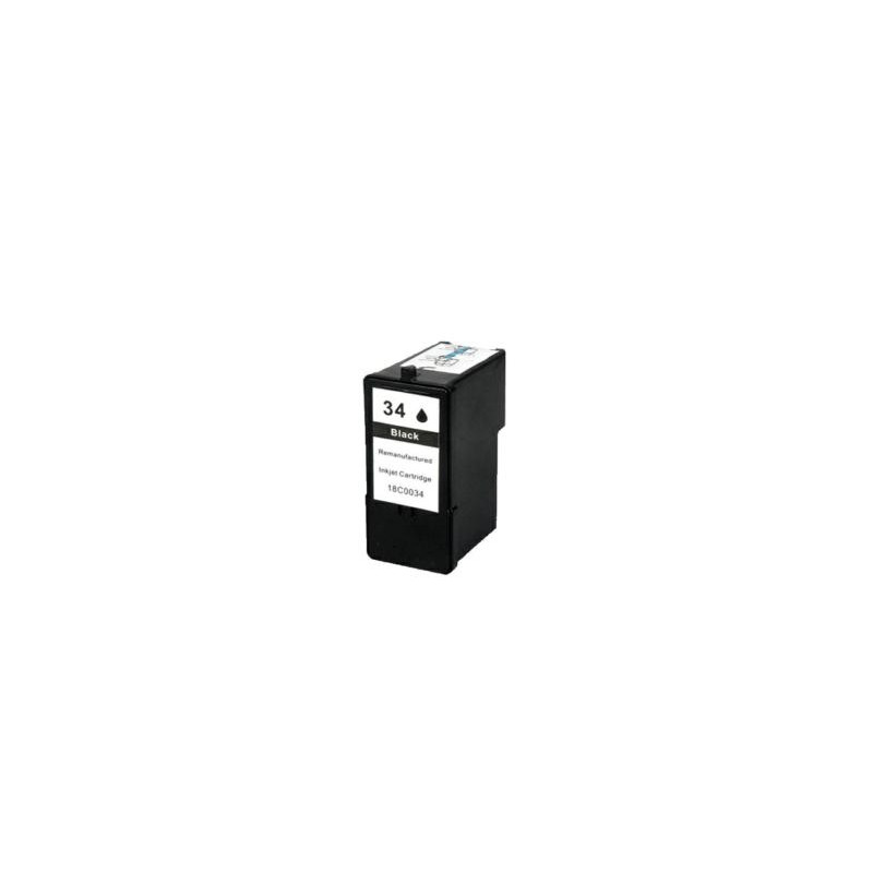 INKJET DAYMA REMANUFACTURADO LEXMARK N34 NEGRO 18ML/550 PAG
