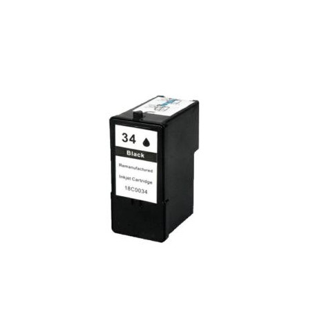 INKJET DAYMA REMANUFACTURADO LEXMARK N34 NEGRO 18ML/550 PAG