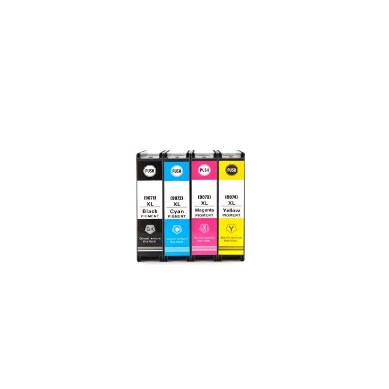 INKJET INKPRO EPSON T9071/T9081 NEGRO 10.000 PAG PREMIUM